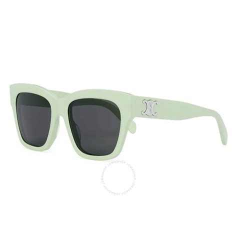 Celine Gradient Smoke Square Ladies Sunglasses CL40253I 93A.